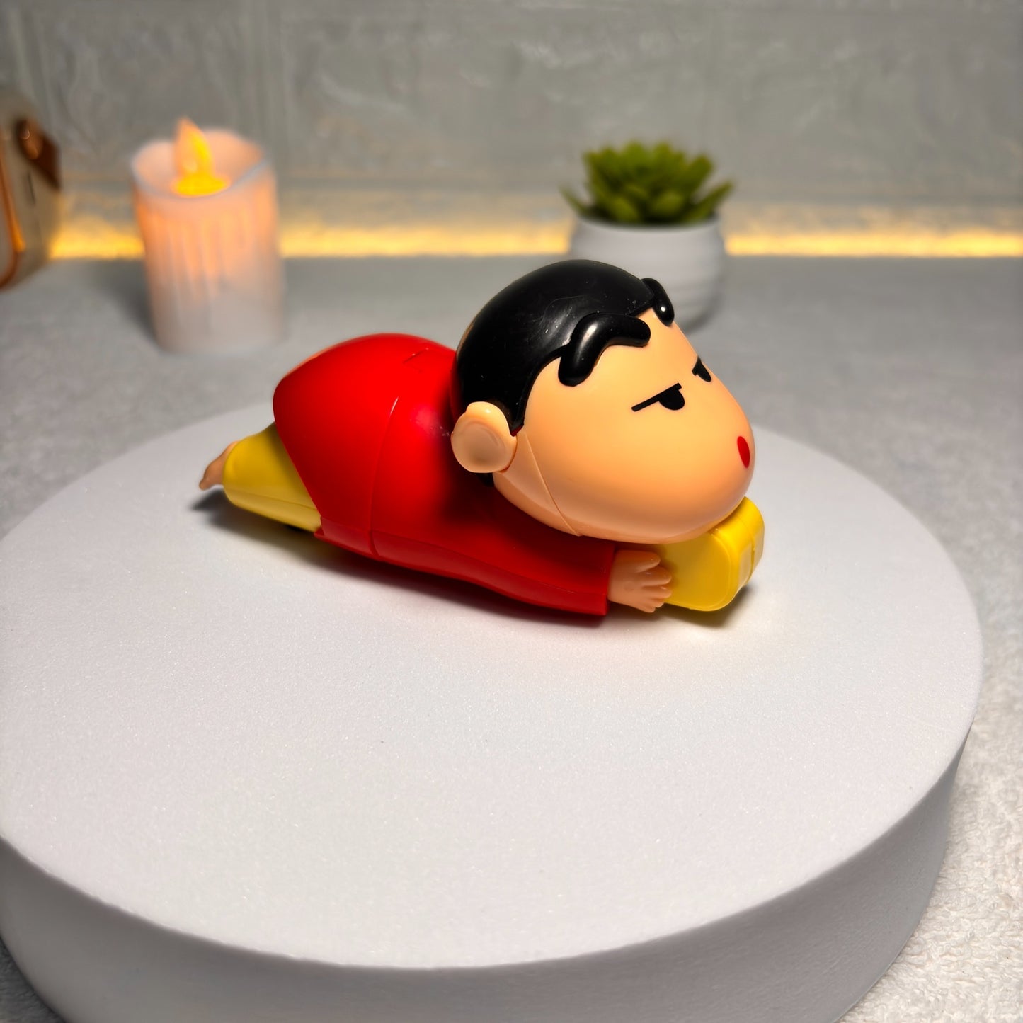 Shinchan Moving Toy (Wind-Up Crawling Action Figure)
