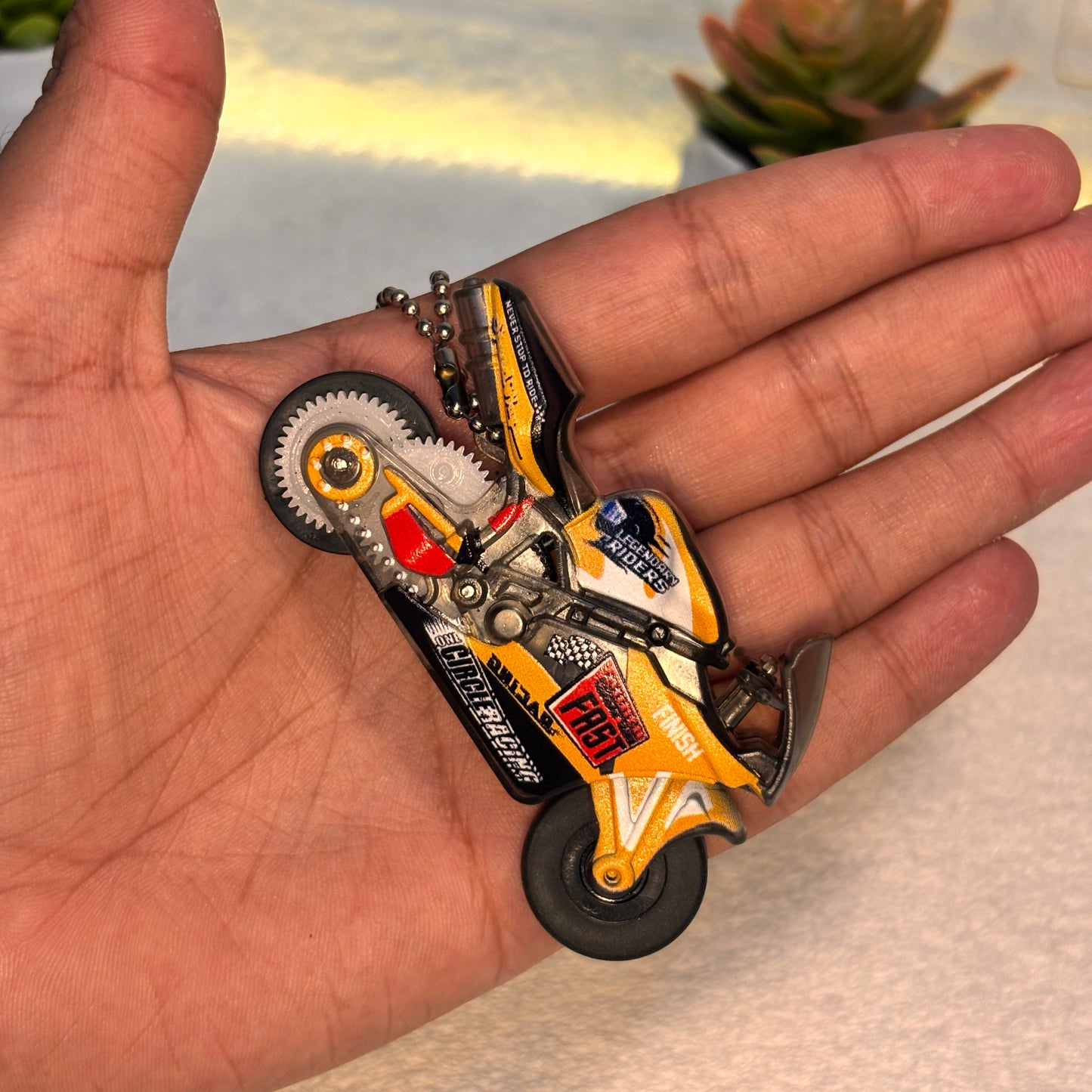 Sparkling Bike keychain - Cool Gift for Bike Lovers