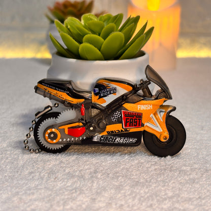 Sparkling Bike keychain - Cool Gift for Bike Lovers