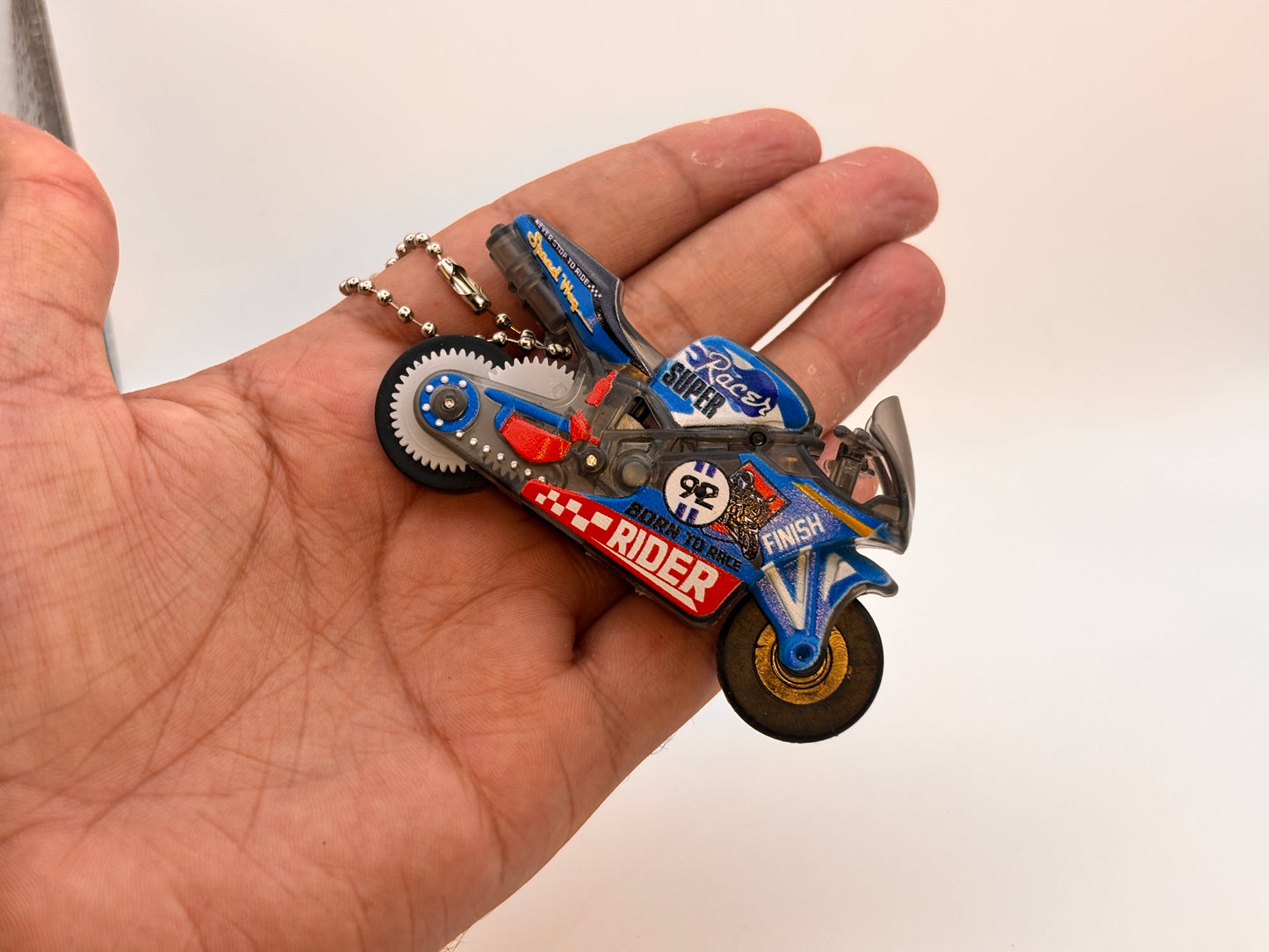Sparkling Bike keychain - Cool Gift for Bike Lovers