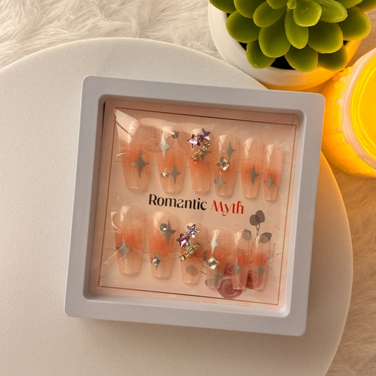Star Glam Press-On Nails Set